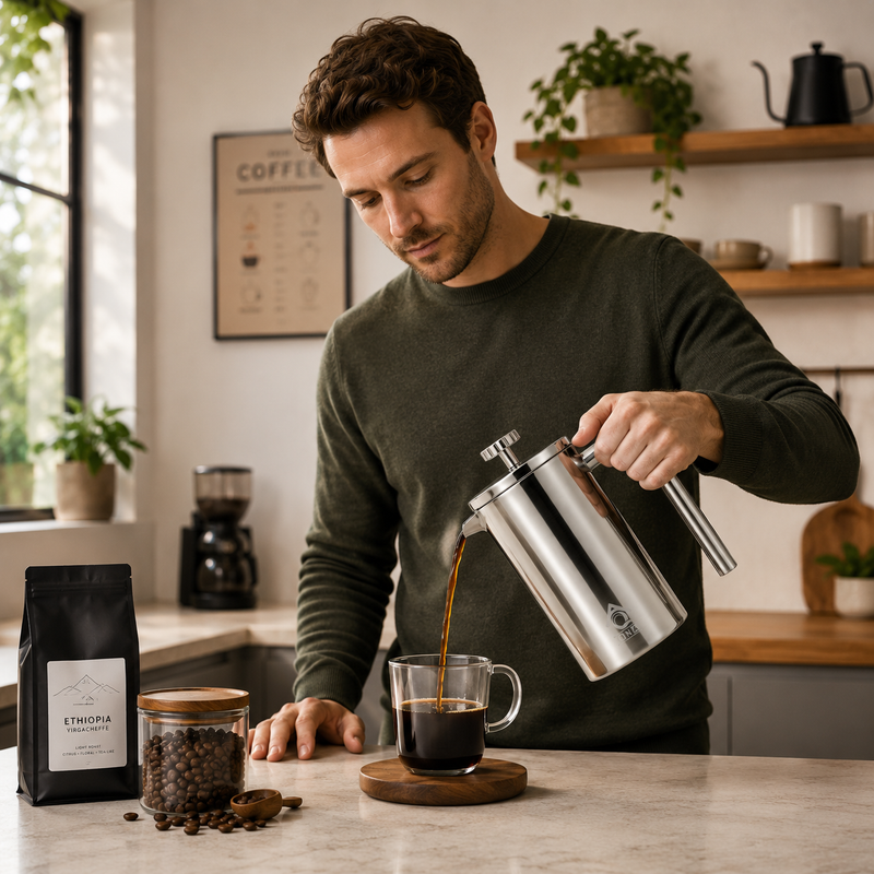 French Press Coffee Maker 350ml