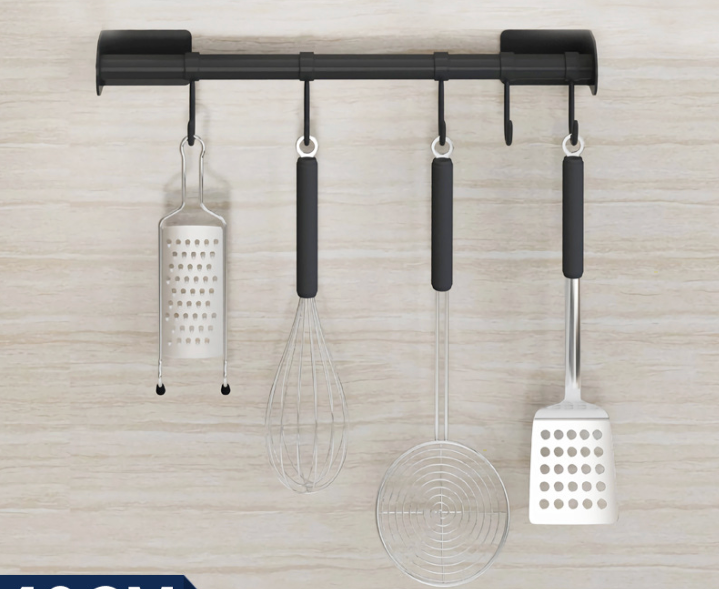 Nail - Free Hooks Hanger 40cm