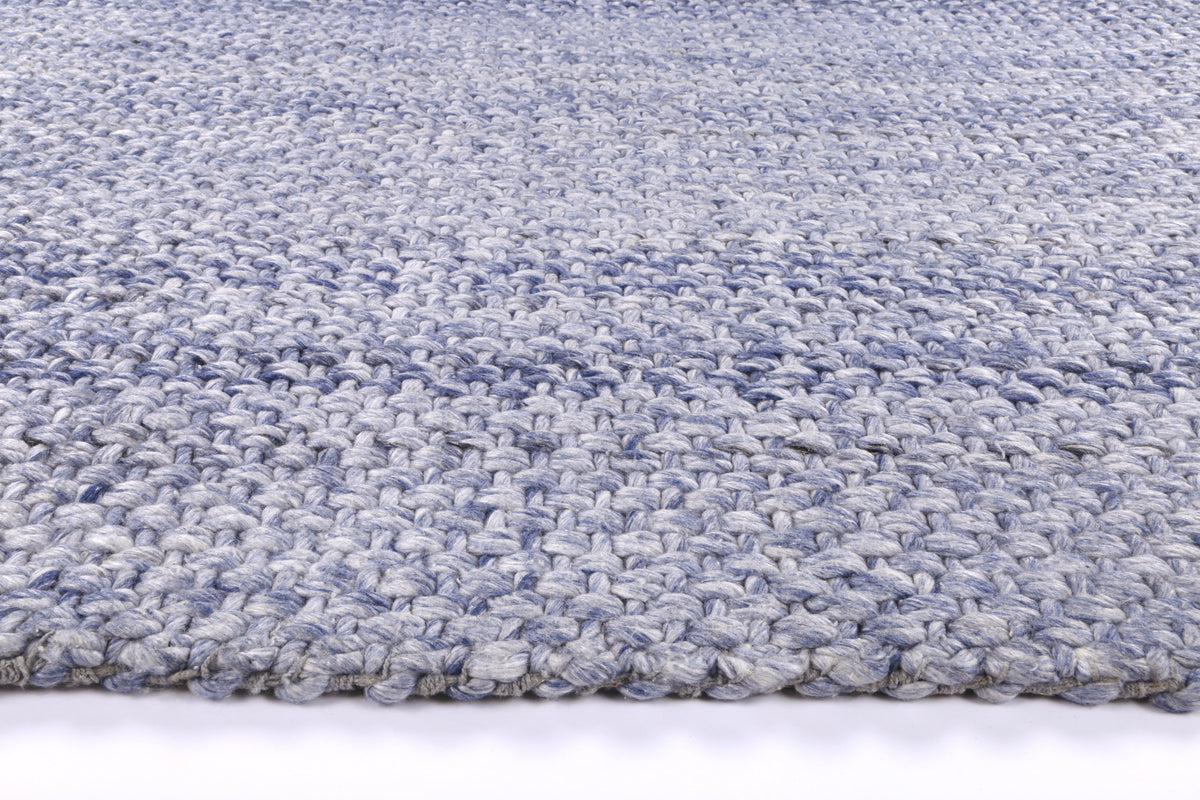 Harlow Chignon Blue Wool Blend Rug 160x230