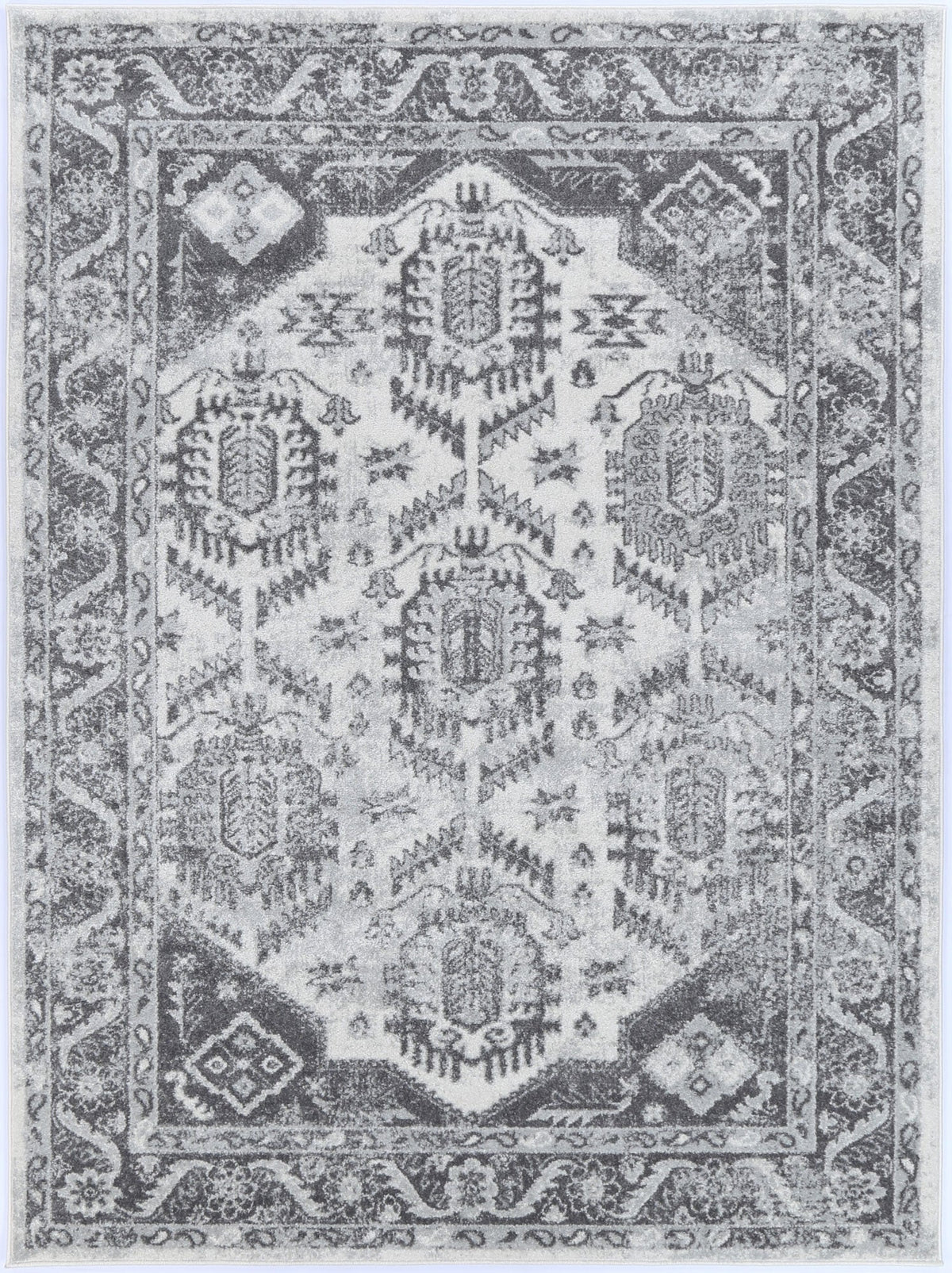 Provence Prov03 Cream/L.Grey 160x230