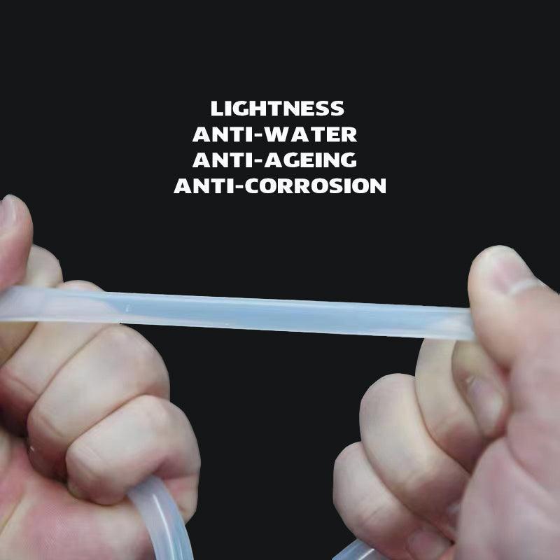 Food Grade Transparent Silicone Rubber Tube Hose Pipe Clear Beer Milk Soft 1M - 14*20mm