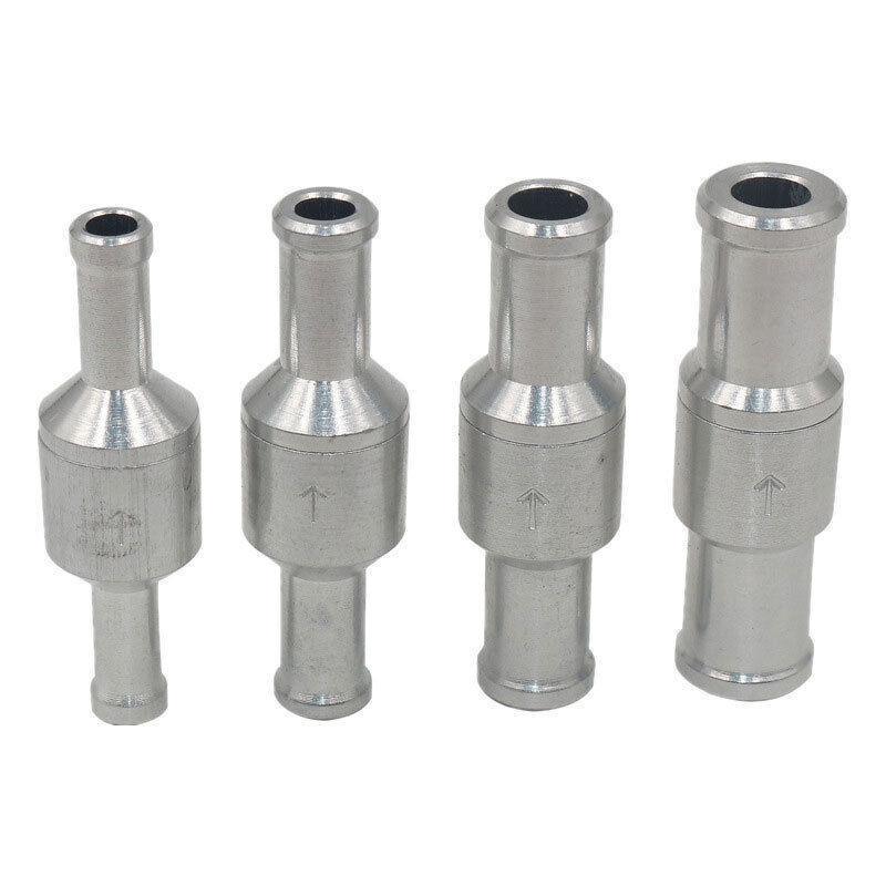 2X 6/8/10/12Mm One Way Non Return Check Valve Air Fuel Petrol Diesel Oil Vacuum - 12MM