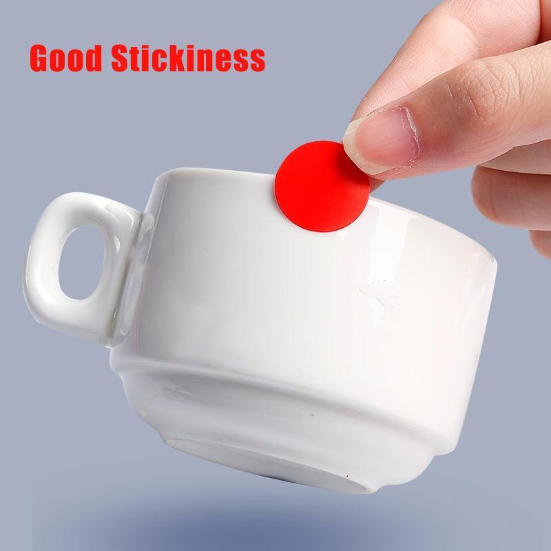 8/13/25/50mm Colour Sticker Dots Adhesive Round Labels Circular Scrapbooking Green - 25mm 40 Dots - 5 Sheets