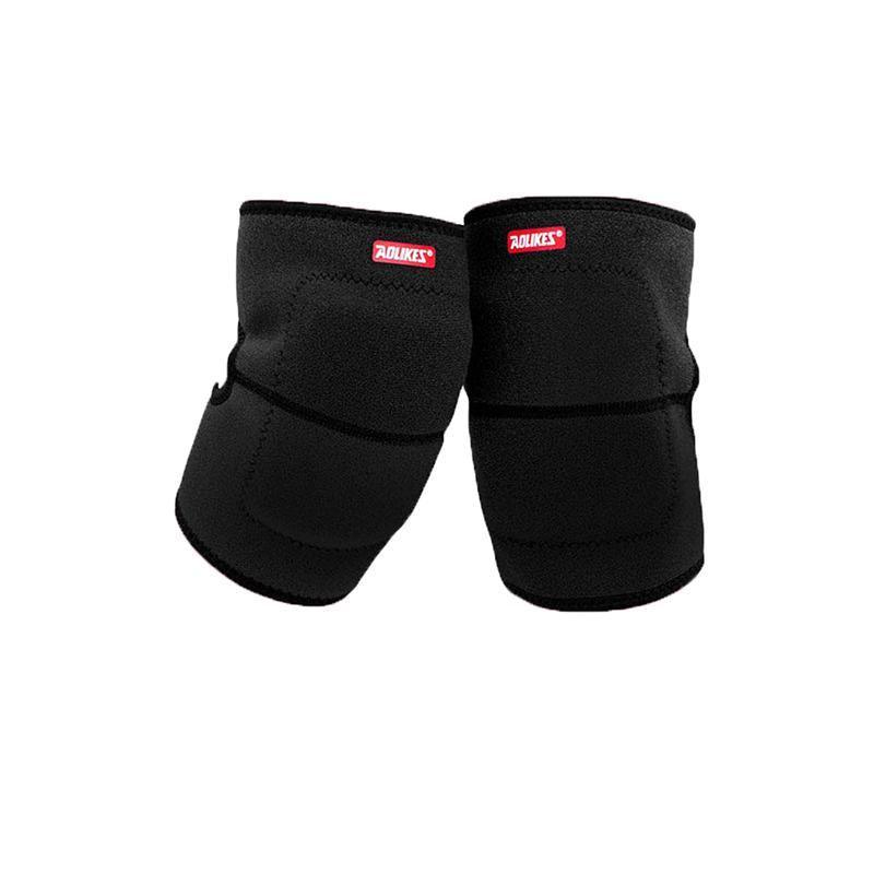 AOLIKES S Size Knee Pad Crash Proof Anti-Slip for Young Users Sports Protection - Rose Red