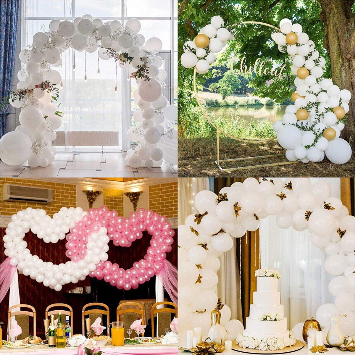 5M Balloon Decorate Strip Arch Garland Connect Chain Diy Tape Party Bar Decor Au - 1 Pack