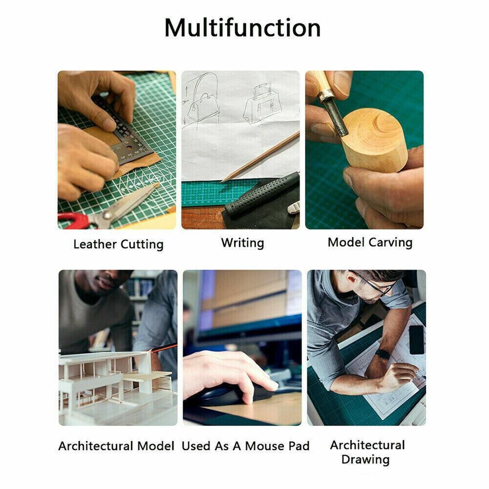 Junesix A1 A2 A3 A4 A5 Pvc Cutting Mat Durable Diy Self Healing Engraving Pad Au - A5