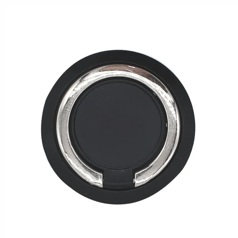 Iring Phone Ring Finger Holder Stand Car Mount Hook For Iphone Ipad Mobile Grip - B1- Black