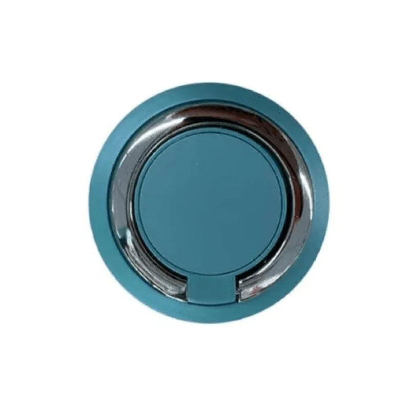 Iring Phone Ring Finger Holder Stand Car Mount Hook For Iphone Ipad Mobile Grip - B7- Blue Green
