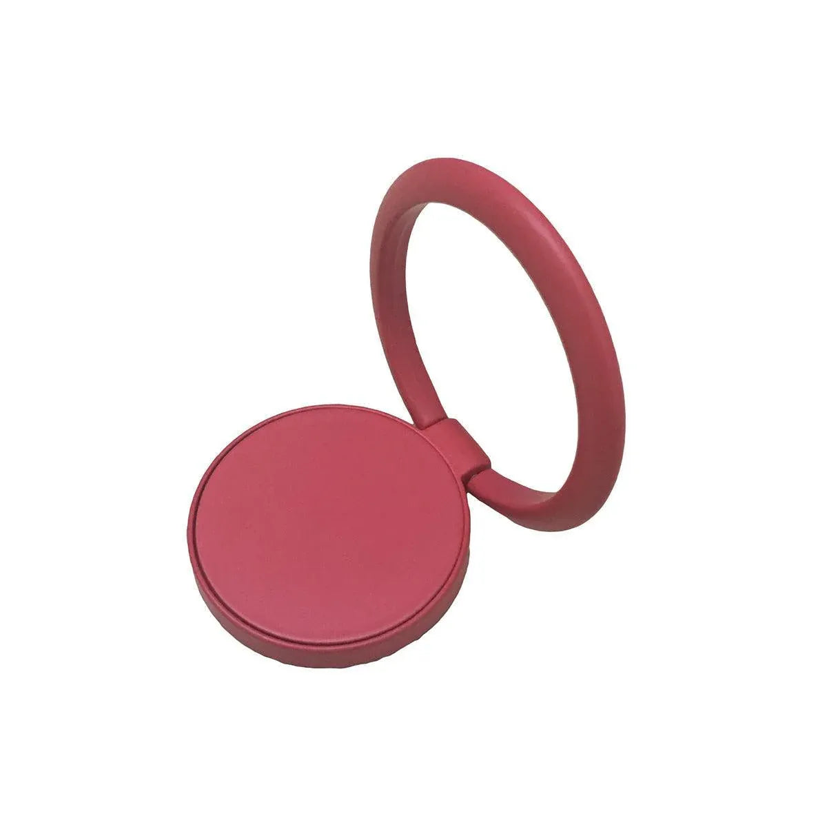 Iring Phone Ring Finger Holder Stand Car Mount Hook For Iphone Ipad Mobile Grip - C- Red