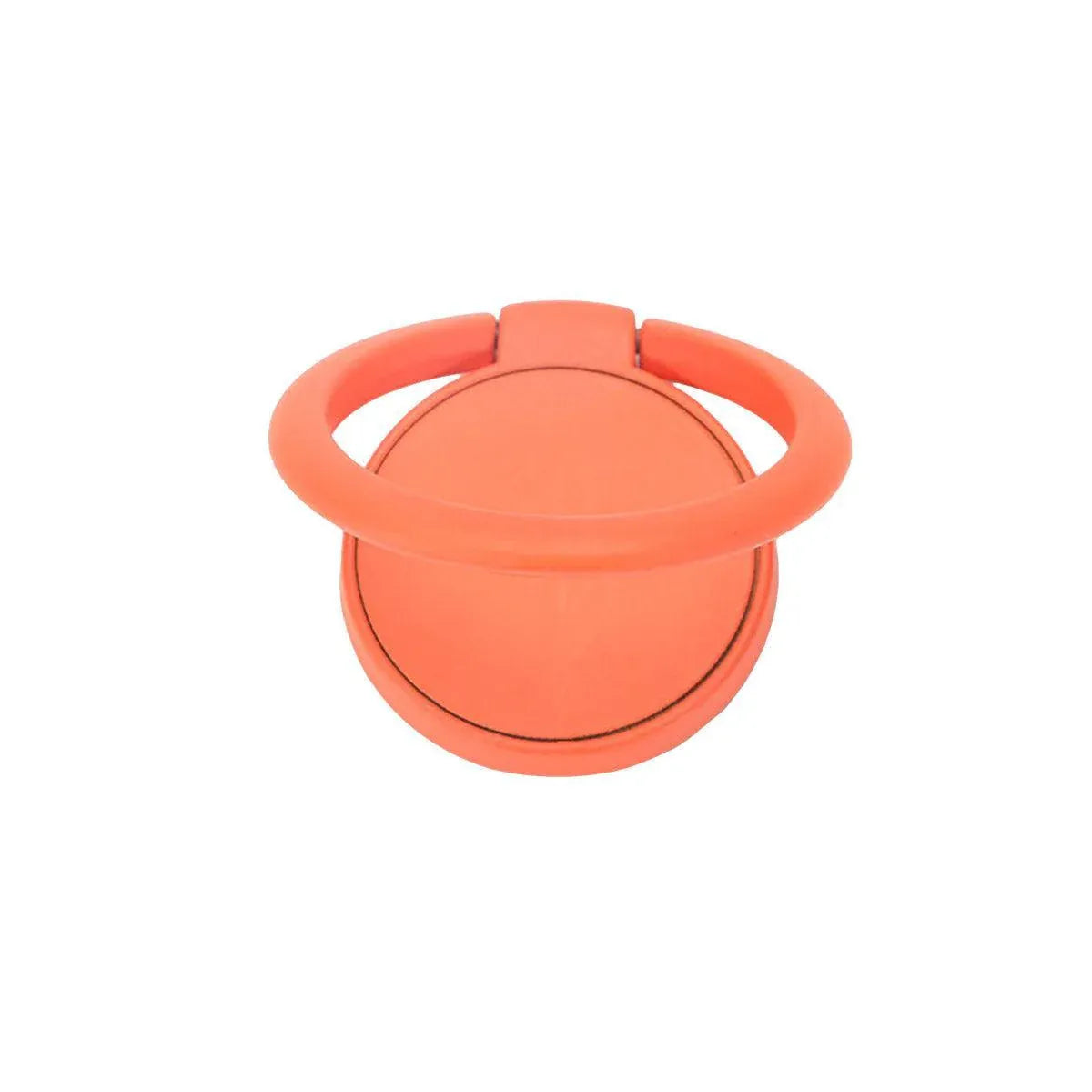 Iring Phone Ring Finger Holder Stand Car Mount Hook For Iphone Ipad Mobile Grip - C- Orange