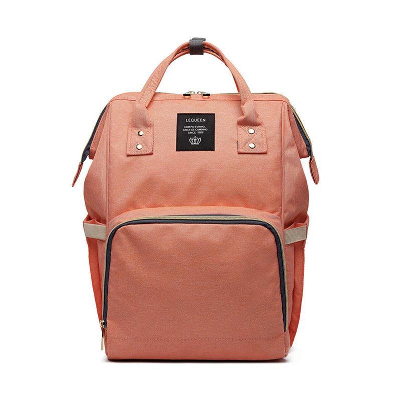 Luxury Multifunctional Diaper Nappy Backpack Maternity Mummy Changing Gray Dark