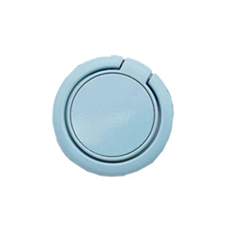 Phone Ring Bracket 360 Degree Rotation Solid Colour Mobile Holder Grip Stand - Mint Green