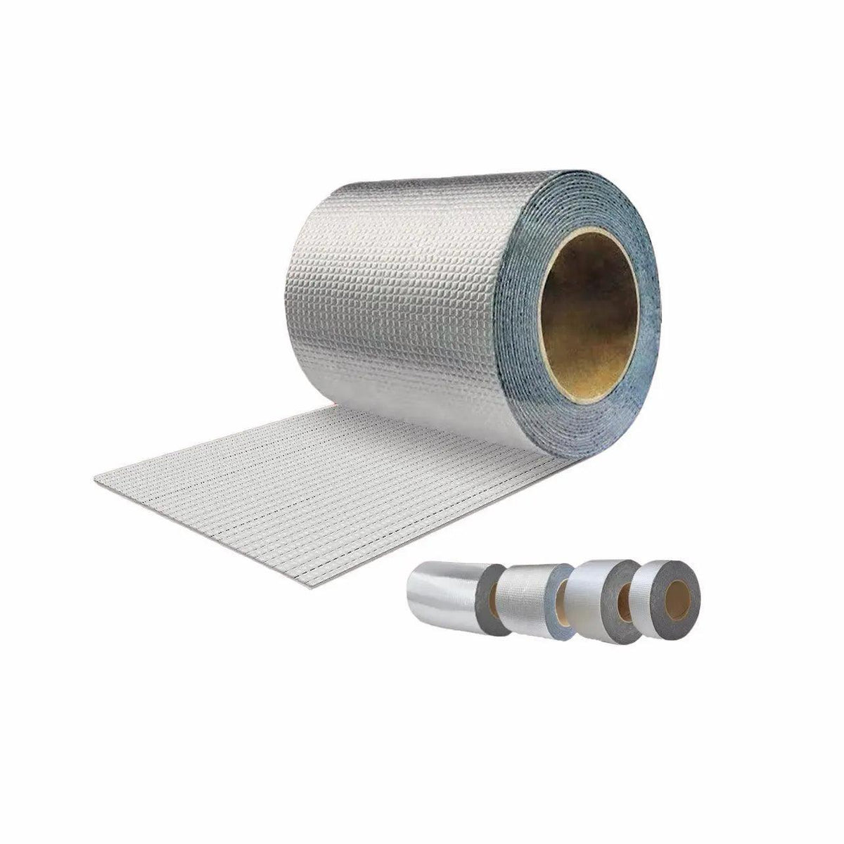 5M Waterproof Tape Butyl Rubber Aluminium Foil Roof Pipe Caravan Repair Flashing - 5cm* 5m* 1 Unit