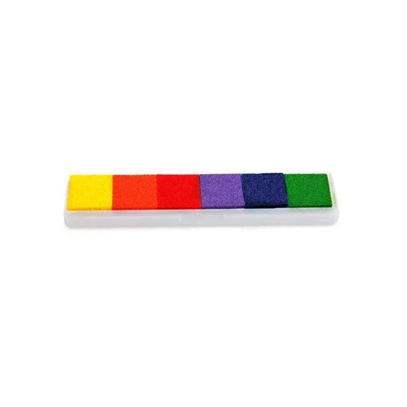 Gradient Color Ink Pad Inkpad Rubber Stamp Water Based Diy Finger Print 10 Colours - C1