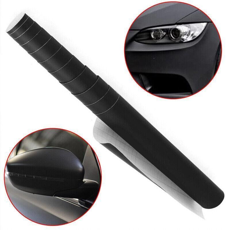 152 x 30CM Car Vinyl Wrap Carbon Fiber Matt Satin Glossy Multi Color Car Tint Car Sticker - Red Carbon Fiber
