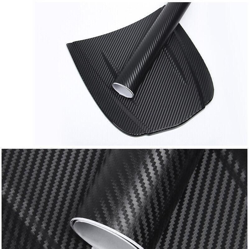 152 x 30CM Car Vinyl Wrap Carbon Fiber Matt Satin Glossy Multi Color Car Tint Car Sticker - Red Carbon Fiber