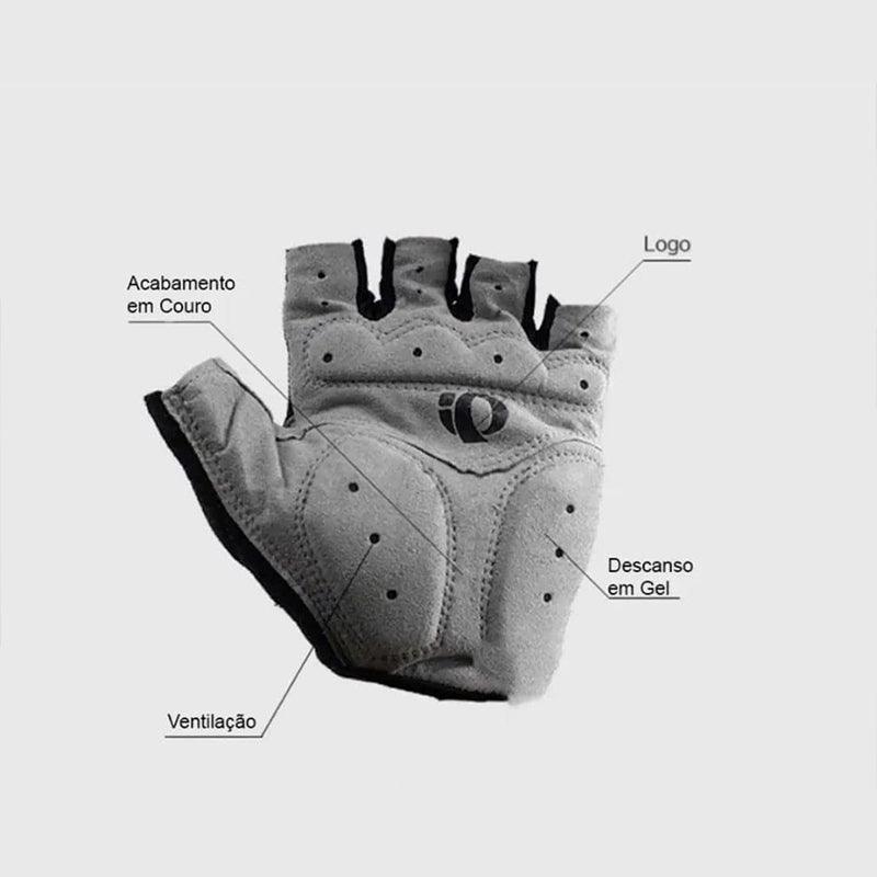 L Size Cycling Bicycle Half Finger Bike Gloves Unisex Anti Slip Padded - Yellow
