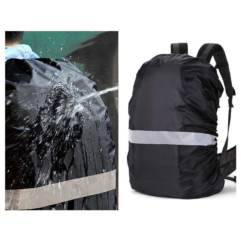 XS Outdoor Foldable Backpack WaterProof Rain Cover Rucksack Camping Travel Bag - Army Green