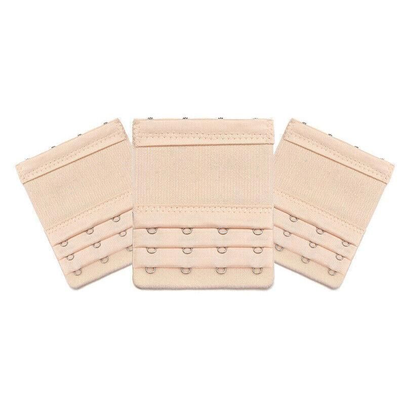 4 Hooks Underwear Extension Bra Buckle Bra Extender Hook Brassiere Strap - Red