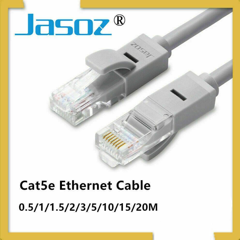 Jasoz Cat5E Ethernet Network Cable Lan Router Internet Patch 1 2 3 5 10 15 20M - 3 m