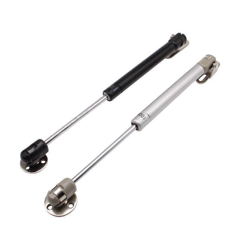 4PCS 60N Gas Strut Kitchen Cabinet Cupboard Door Hinges Stays - Black