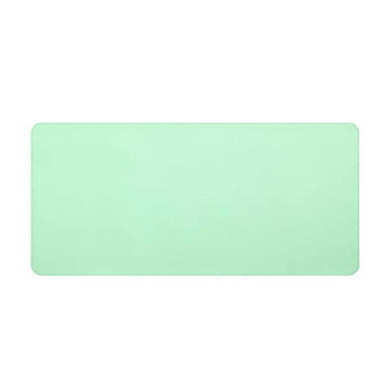 60*30Cm Leather Mouse Pad Gaming Waterproof Mousepad Desk Mat Anti-Slip Rubber - Light Green
