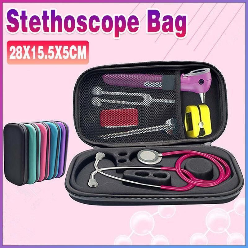 Stethoscope Hard Storage Box - Green