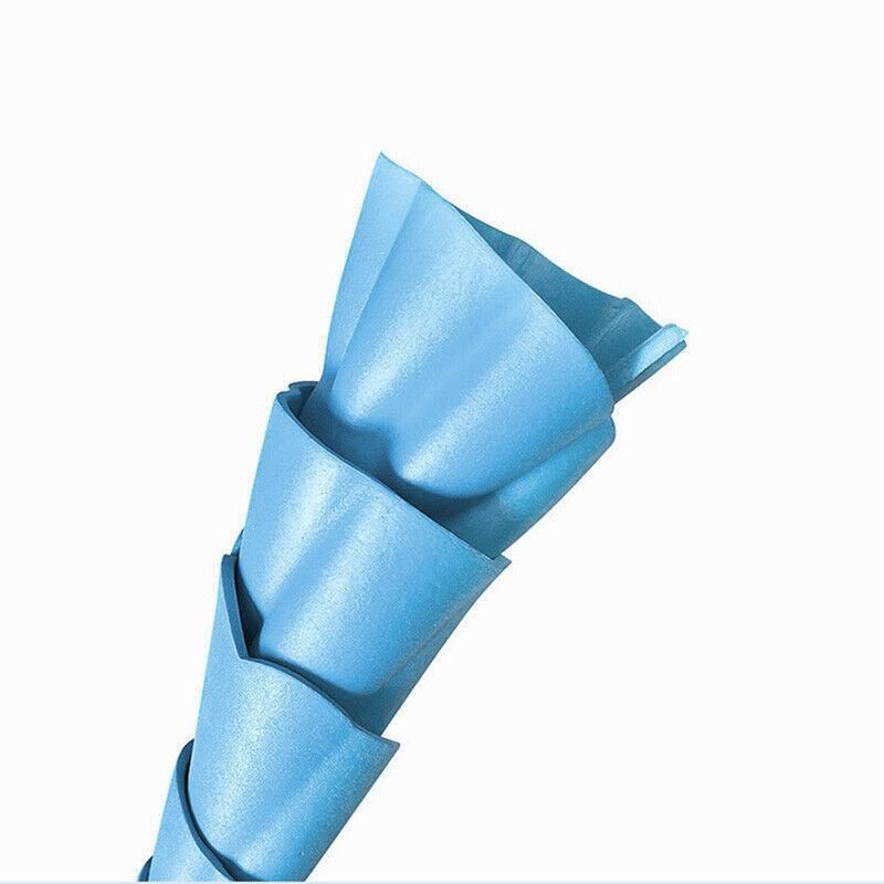 Adjustable Shampoo Shield Bath Hat w/Ear Cover for Hair Washing Protection Blue