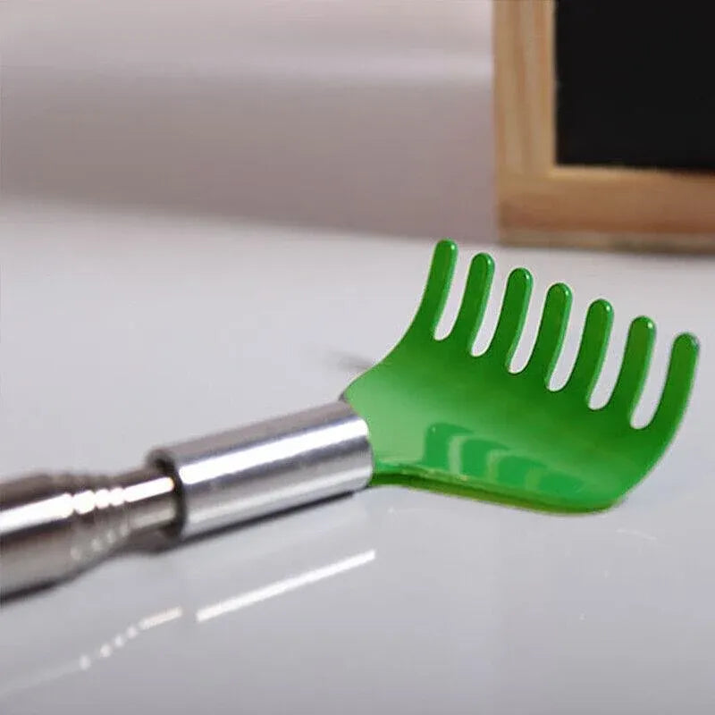 Back Scratcher Extendable Metal Claw Telescoping Backscratcher Massager Extend - Purple