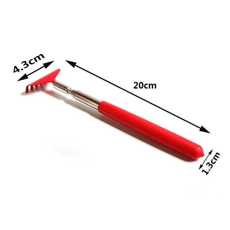 Back Scratcher Extendable Metal Claw Telescoping Backscratcher Massager Extend - Purple