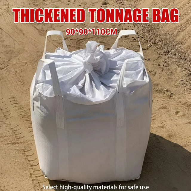 White Woven Bulk Ton Bag Industrial Container Packaging Bag