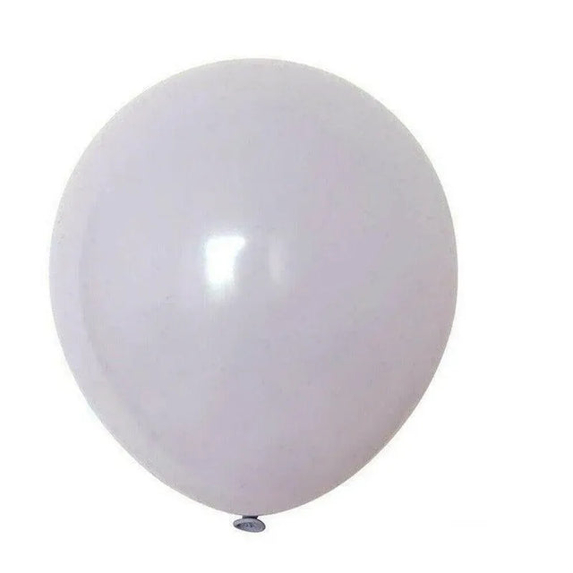 25cm Pastel Latex Balloons Party Decoration Air Fill 10/100PCS - Grey 100PCS