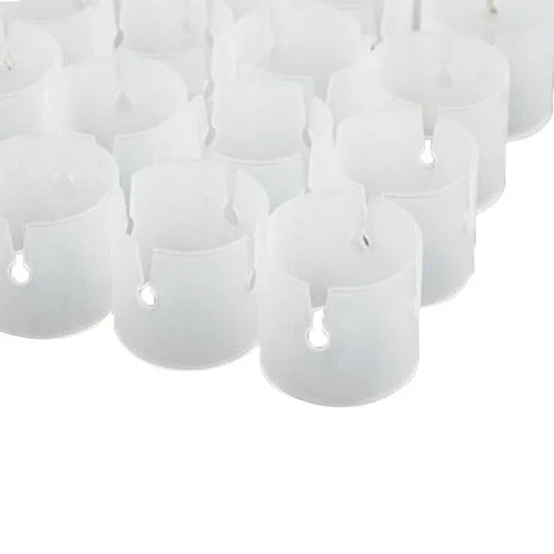 Balloon Clips H V Clip Tie Filled Helium Air Balloons Wedding Party Decoration - 50X Round shaped