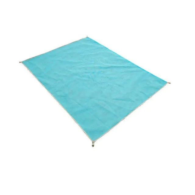 Sand Free Beach Mat Blanket Sand Proof Magic Sandless Sand Dirt & Dust Disappear - Blue