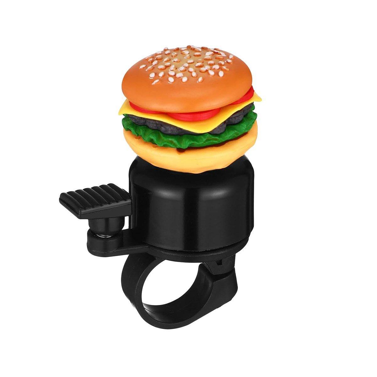 Cute Food Style Bicycle Bell Loud and Fun Handlebar Accessory - Sandwiches