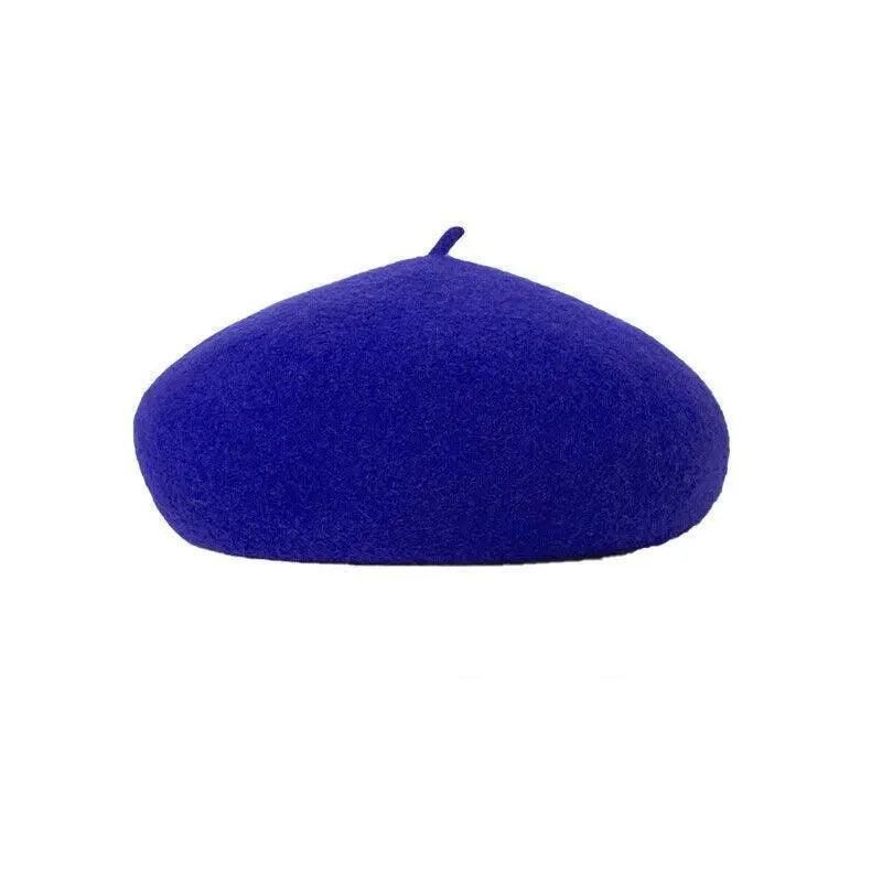 Women Ladies Beanie Wool French Beret Newsboy Hat Cap Winter Warm Hats Girls - Borland
