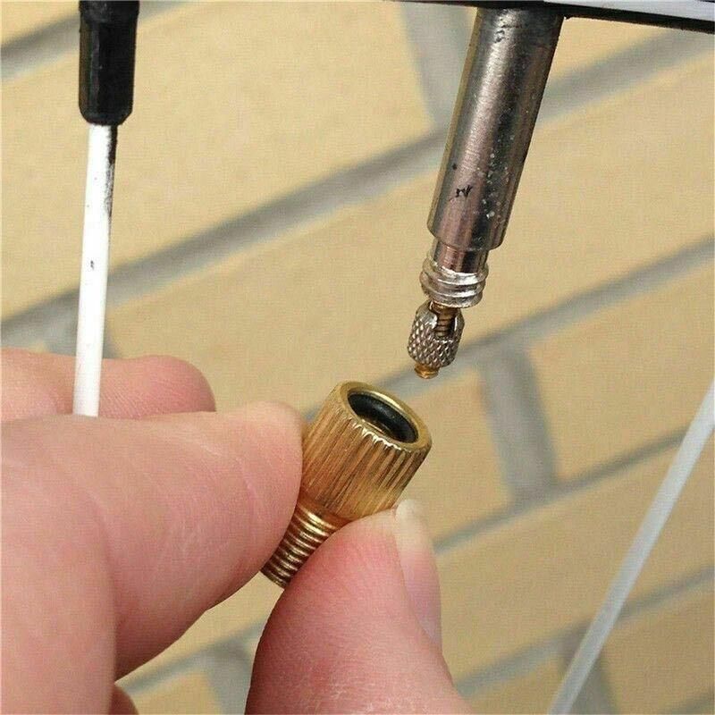 Bicycle Pump Adapters Converter Presta To Schrader Bike Valve Tyre Connector Au - 2PCS