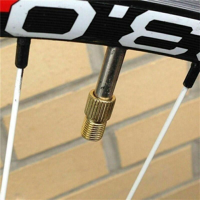 Bicycle Pump Adapters Converter Presta To Schrader Bike Valve Tyre Connector Au - 2PCS
