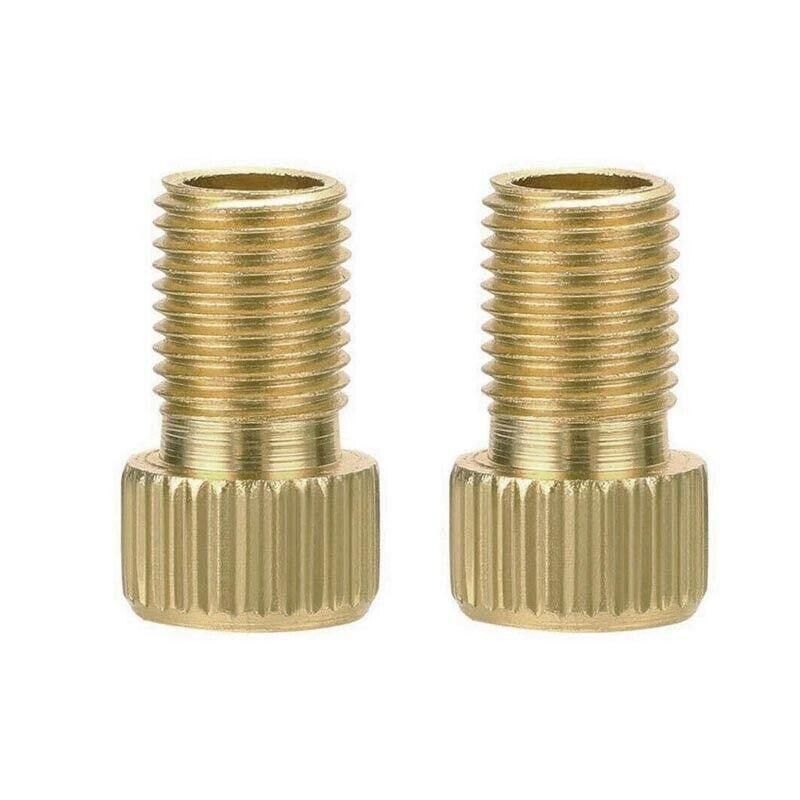 Bicycle Pump Adapters Converter Presta To Schrader Bike Valve Tyre Connector Au - 4PCS