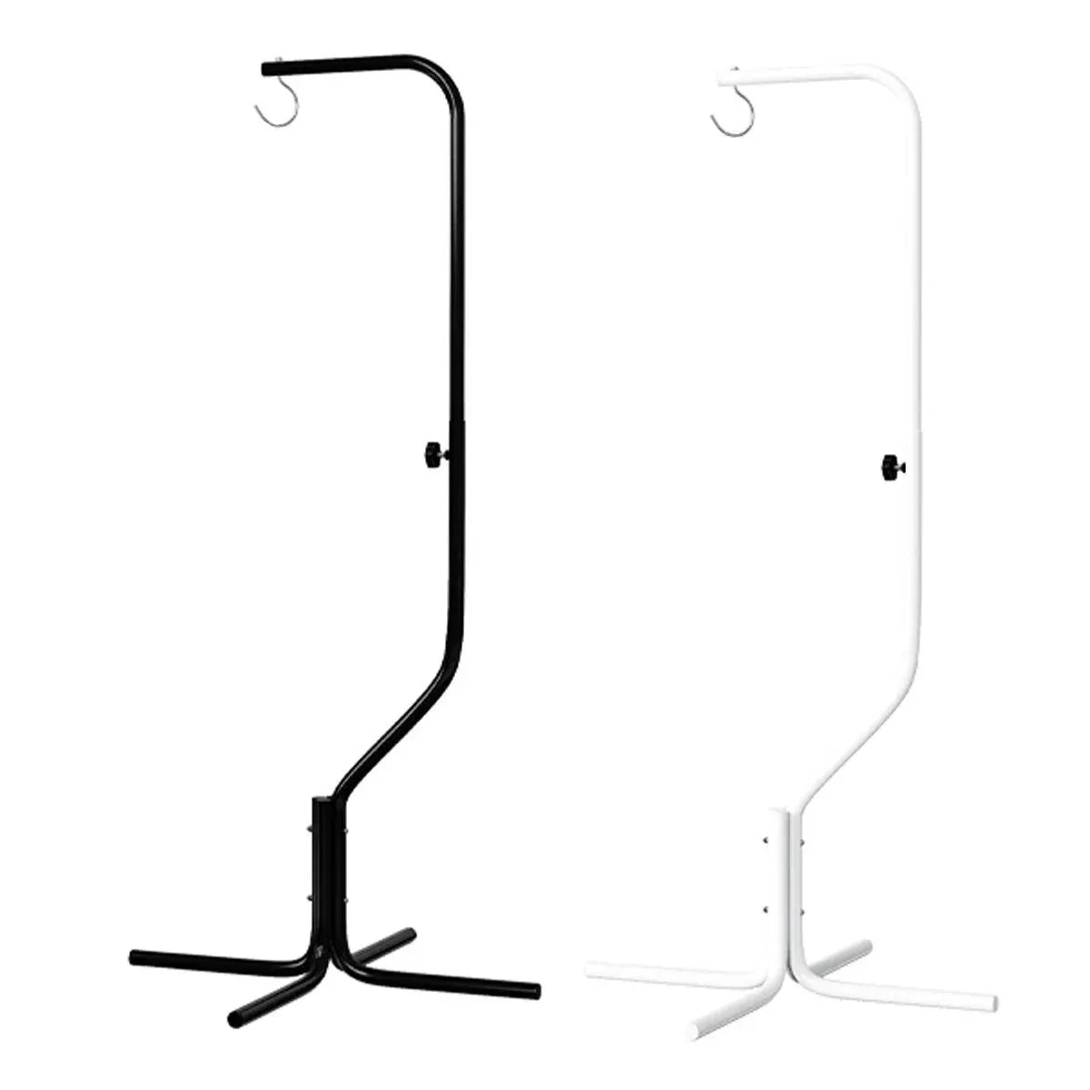 Nordic Style Adjustable Birdcage Telescopic Hanging Metal Frame Stable Base - White