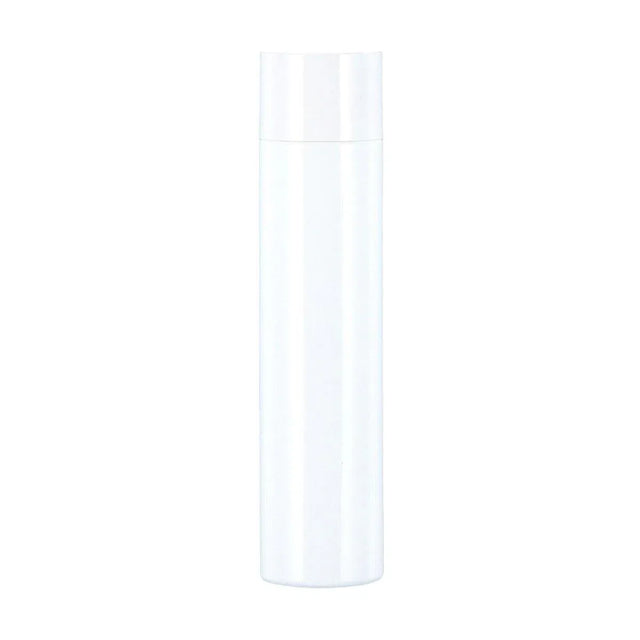 50/100/150ml Plastic Toner Lotion Bottles Refillable Travel Cosmetic Containers - White Lid + White Bottle - 100ml