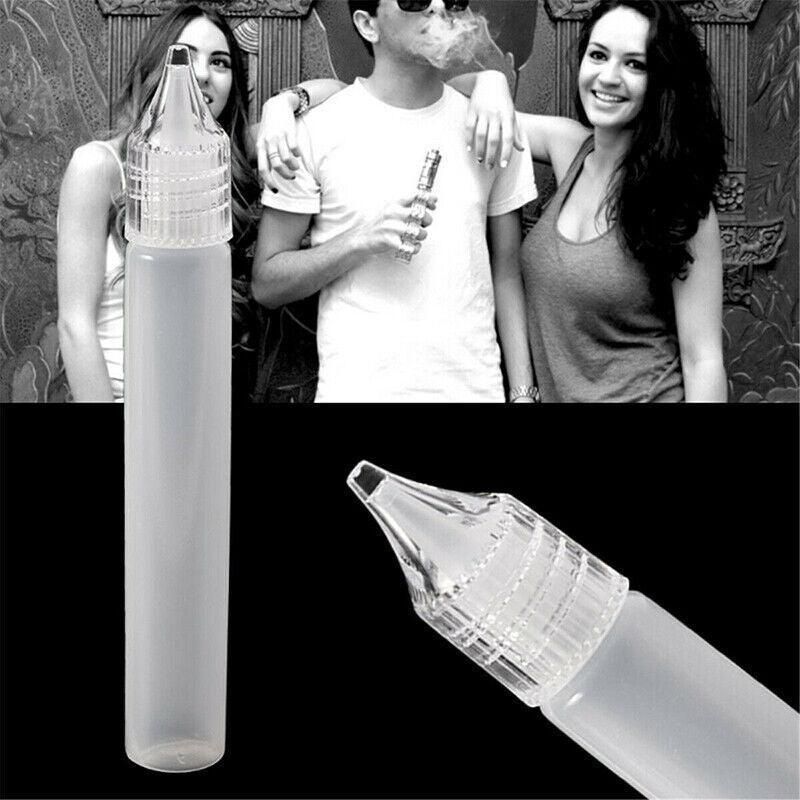 10X Squeezable Empty Plastic Needle Tip Oil Liquid Dropper Bottle Eye Drop 15Ml