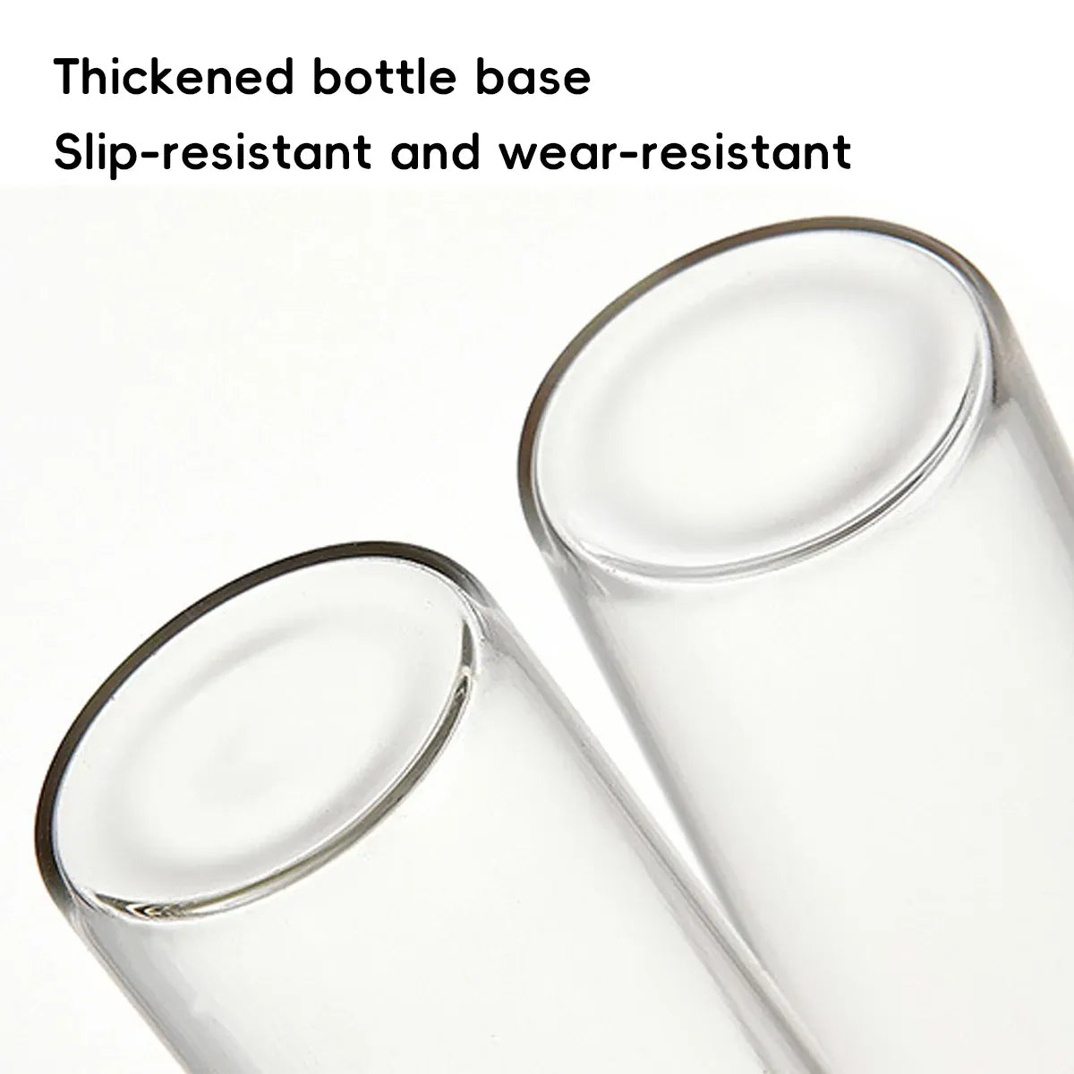 40Pcs Transparent Glass Bottle Airtight Seal Leakproof Small Items Storage Jars - 20ML