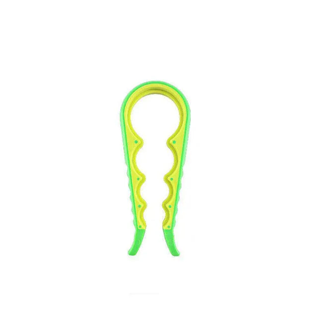 Silicone Jar Can Opener Multi Purpose Lids Cap Arthritis Bottle Easy Grip Green
