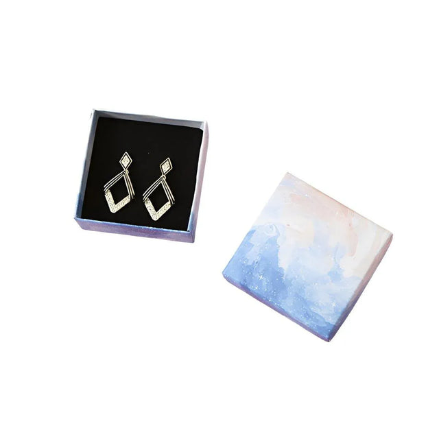 20PCS Cloud Jewelry Box Earrings Necklace Ring Bracelet 7*7*3cm（Box）