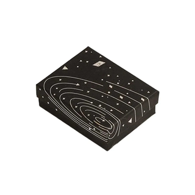 20x Holographic Silver Foil Jewelry Box Earrings Packing Box - 7*9*3cm（Box）