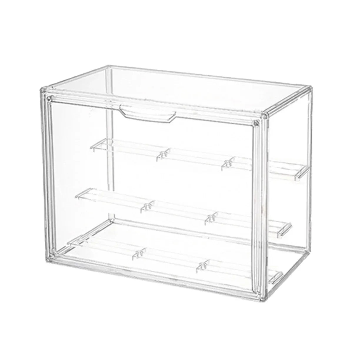 Dustproof Transparent PET Figure Display Box 3 Tier Detachable for Collection