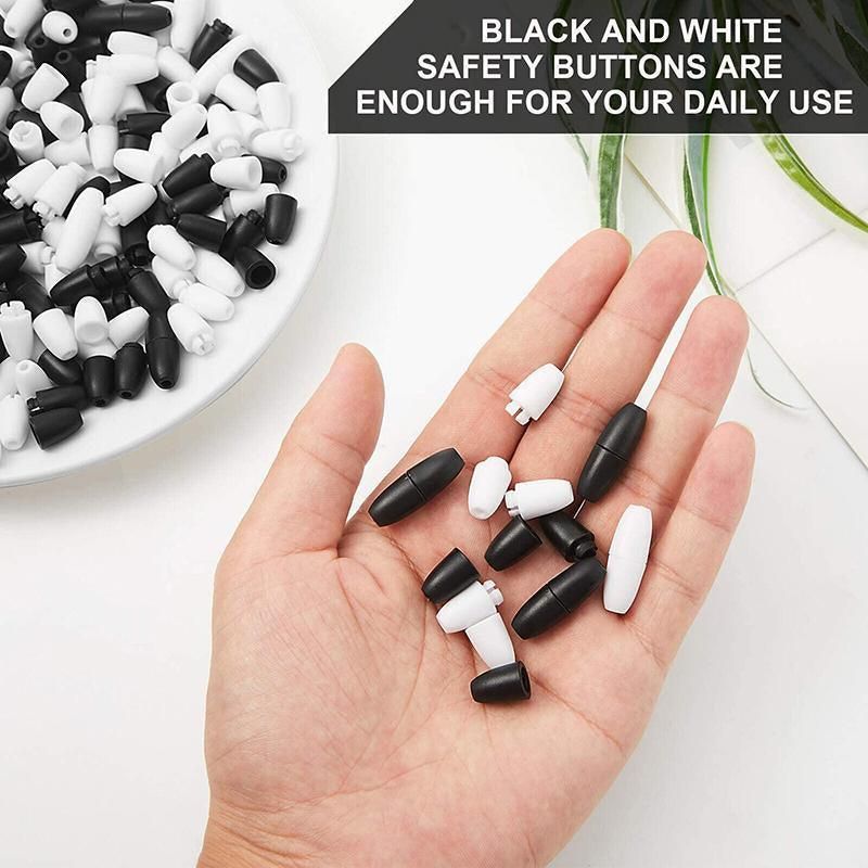 10-50X Breakaway Plastic Clasps for Silicone Necklace and Lanyard Pop Fittings - 10PCS