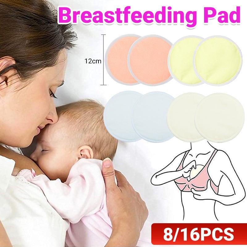 Bamboo Reusable Breast Pads Nursing Breastfeeding Washable pack 8/16PCS 8PCS