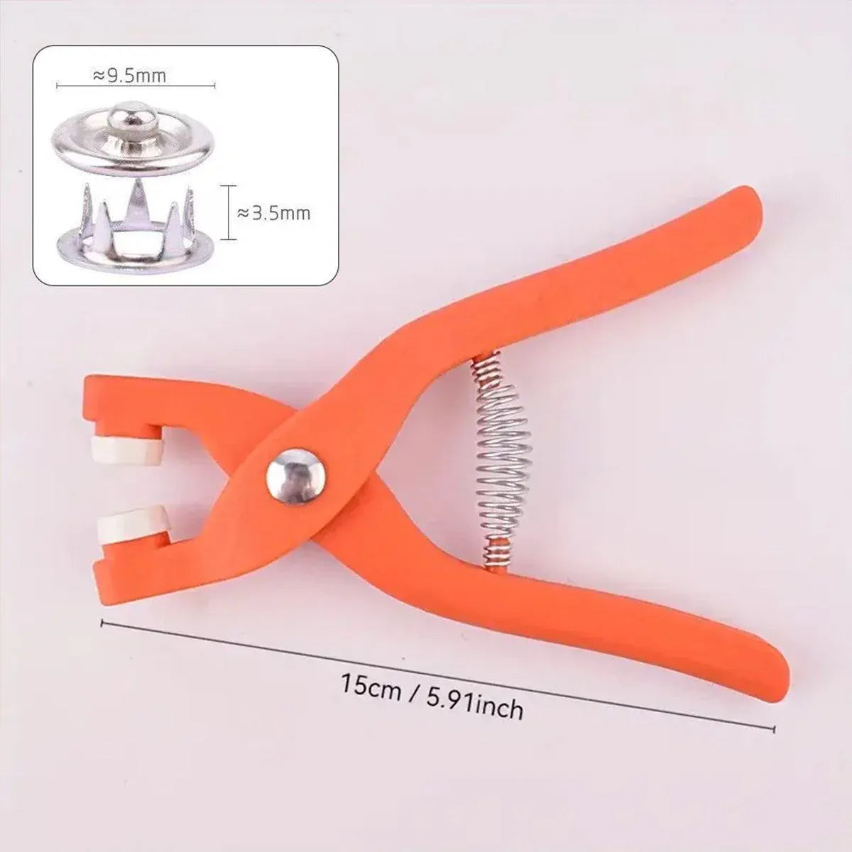 Snap Button Installation Tool Pliers Set Fastener Press Stud Kit Sewing Tool